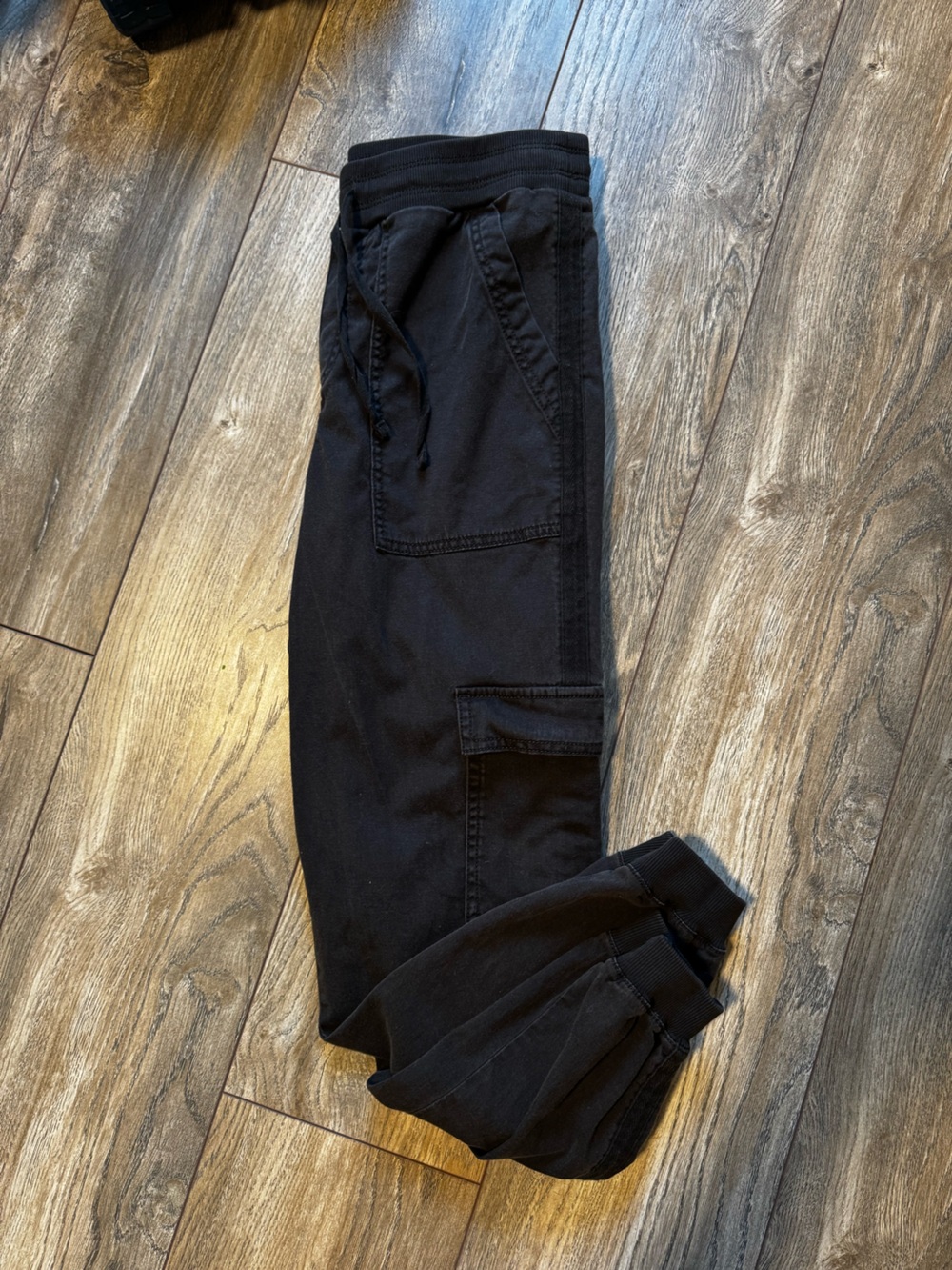 Splendid Black Cargo Jogger Pants